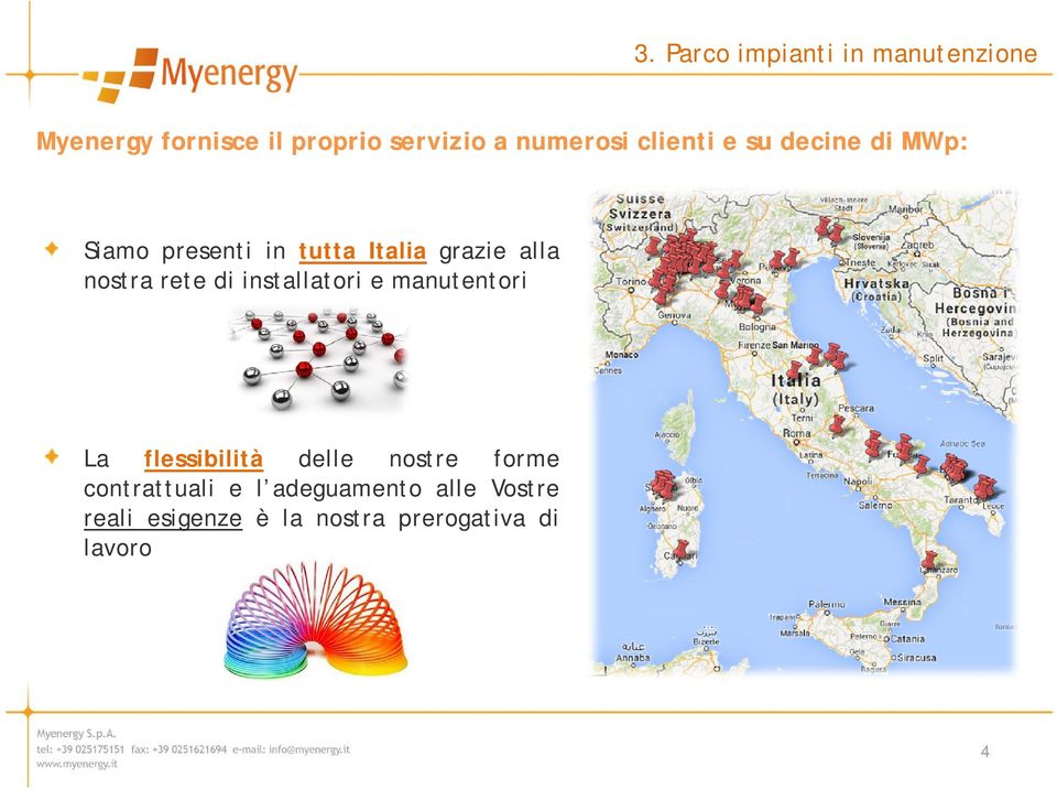 di installatori e manutentori La flessibilità delle nostre forme contrattuali e l