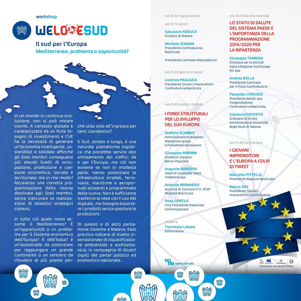 di occupzione, produzione e coesione economic, socile e territorile: m in che modo?