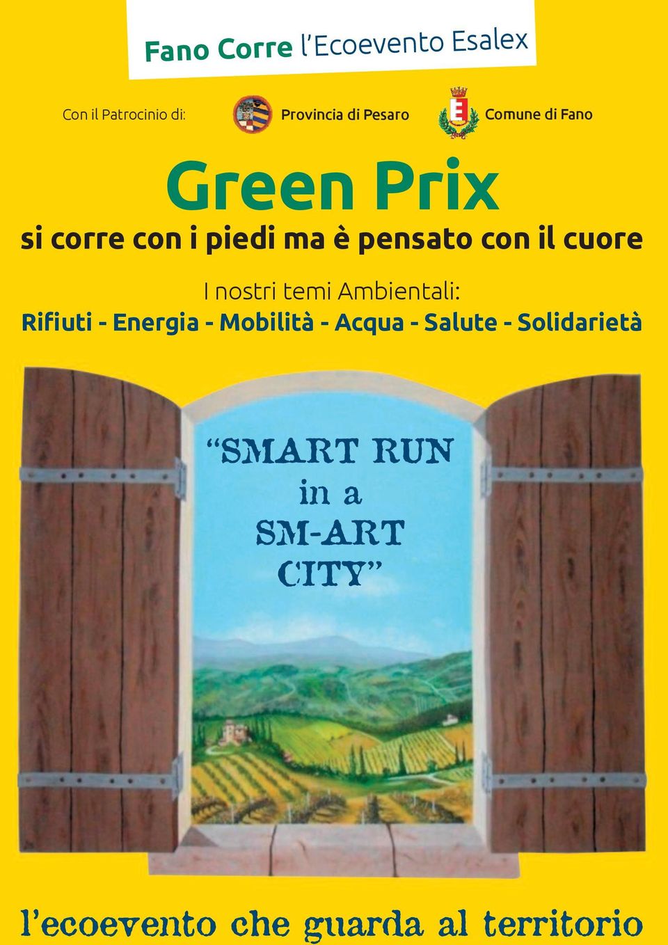 I nostri temi Ambientali: Rifiuti - Energia - Mobilità - Acqua - Salute -