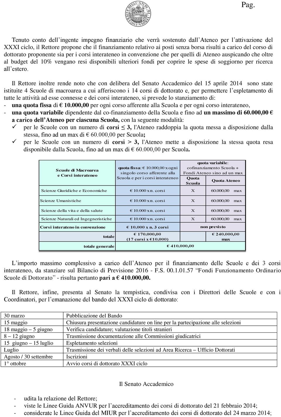 spese di soggiorno per ricerca all estero.