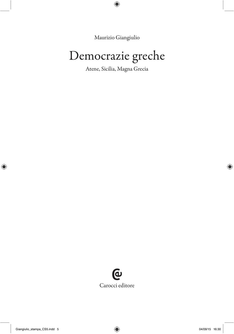 Grecia C Carocci editore