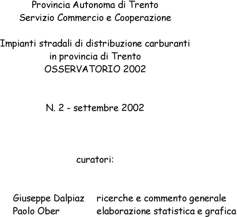 Trento OSSERVATORIO 2002 N.