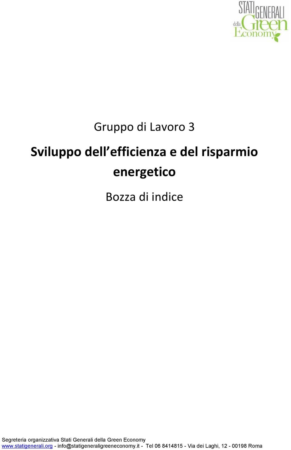 efficienza e del