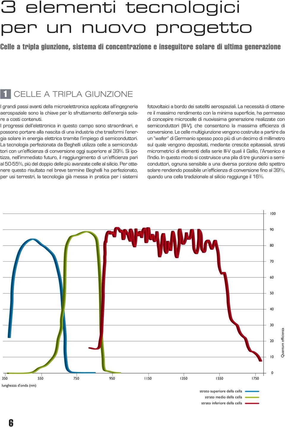 I progressi dell elettronica in questo campo sono straordinari, e possono portare alla nascita di una industria che trasformi l energia solare in energia elettrica tramite l impiego di semiconduttori.