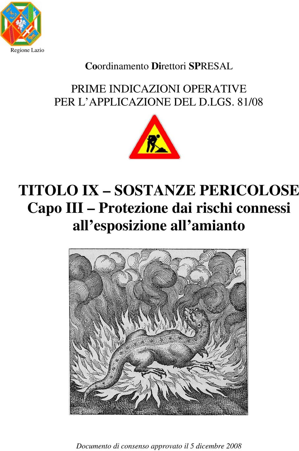 81/08 TITOLO IX SOSTANZE PERICOLOSE Capo III Protezione dai