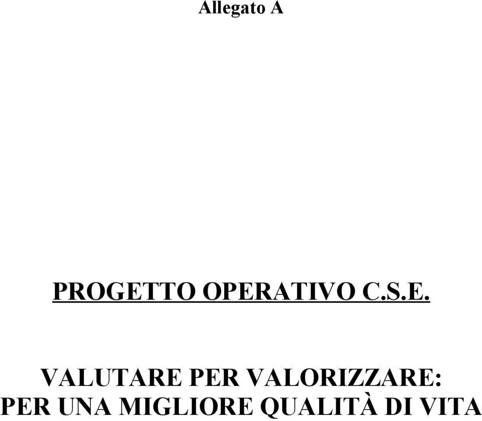 VALUTARE PER