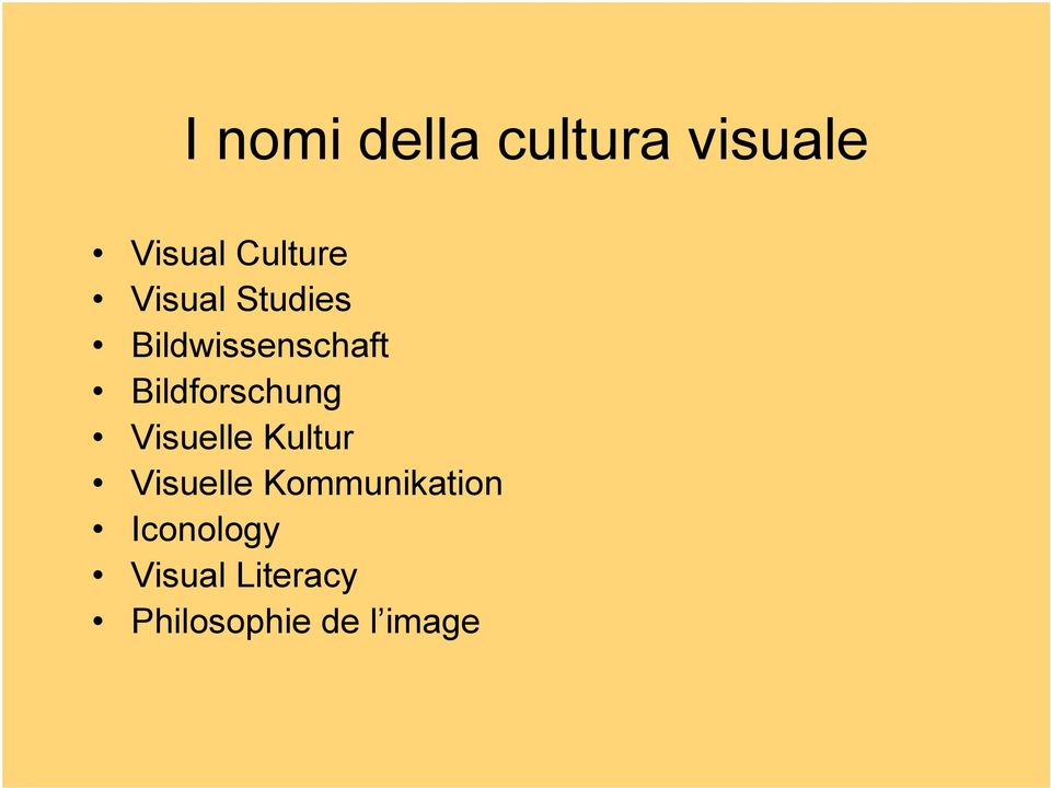Bildforschung Visuelle Kultur Visuelle