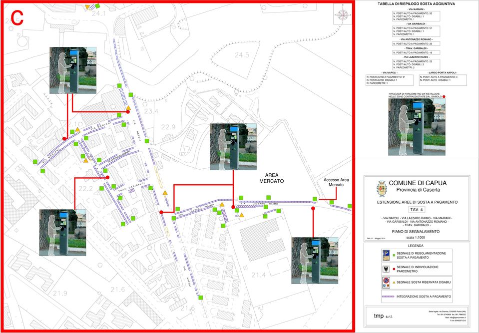 POSTI AUTO A PAGAMENTO: 51 - LARGO PORTA NAPOLI - N.