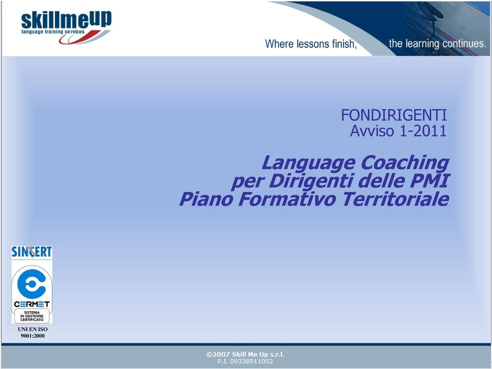 Dirigenti delle PMI Piano