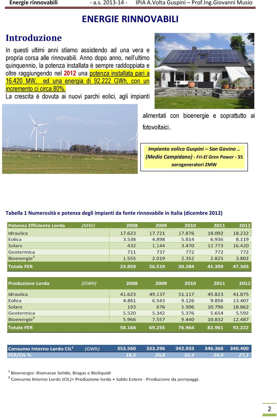 420 MW, ed una energia di 92.222 GWh, con un incremento ci circa 80%.