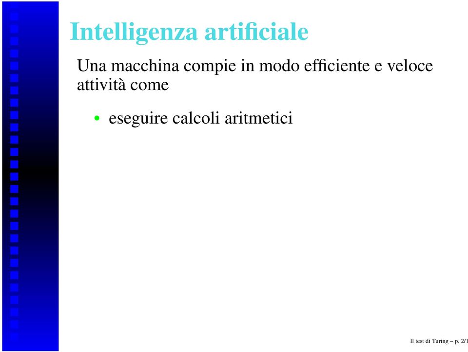 e veloce attività come eseguire