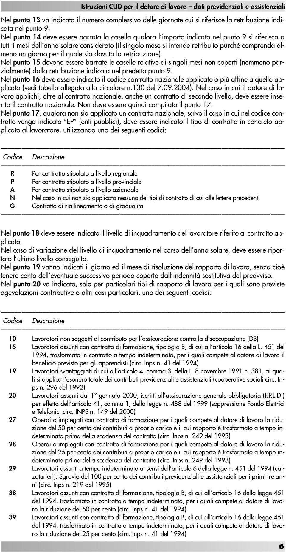 almeno un giorno per il quale sia dovuta la retribuzione).