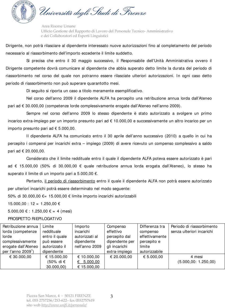 periodo di riassorbimento nel corso del quale non potranno essere rilasciate ulteriori autorizzazioni. In ogni caso detto periodo di riassorbimento non può superare quarantotto mesi.