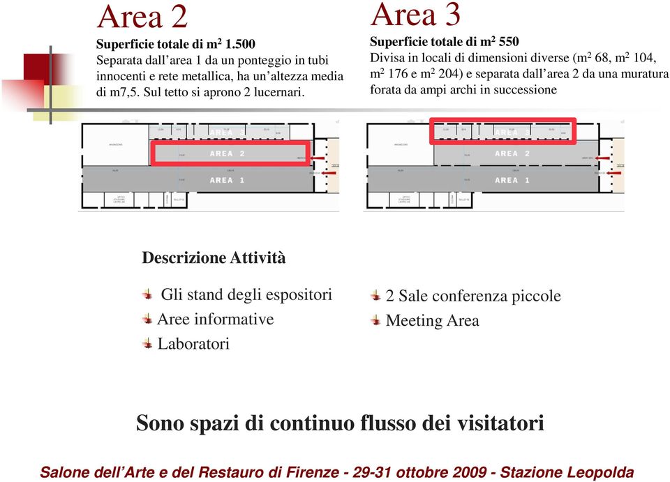 Sul tetto si aprono 2 lucernari.