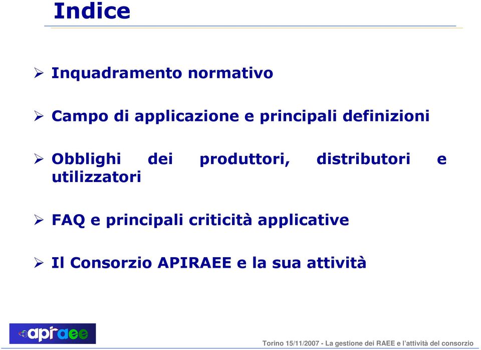 produttori, distributori e utilizzatori FAQ e