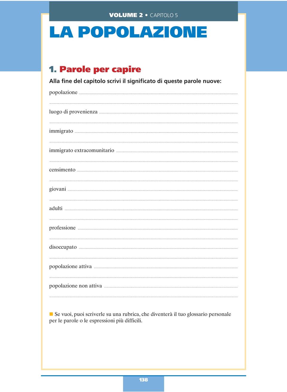 .. immigrato... immigrato extracomunitario... censimento... giovani... aduti... professione... disoccupato.