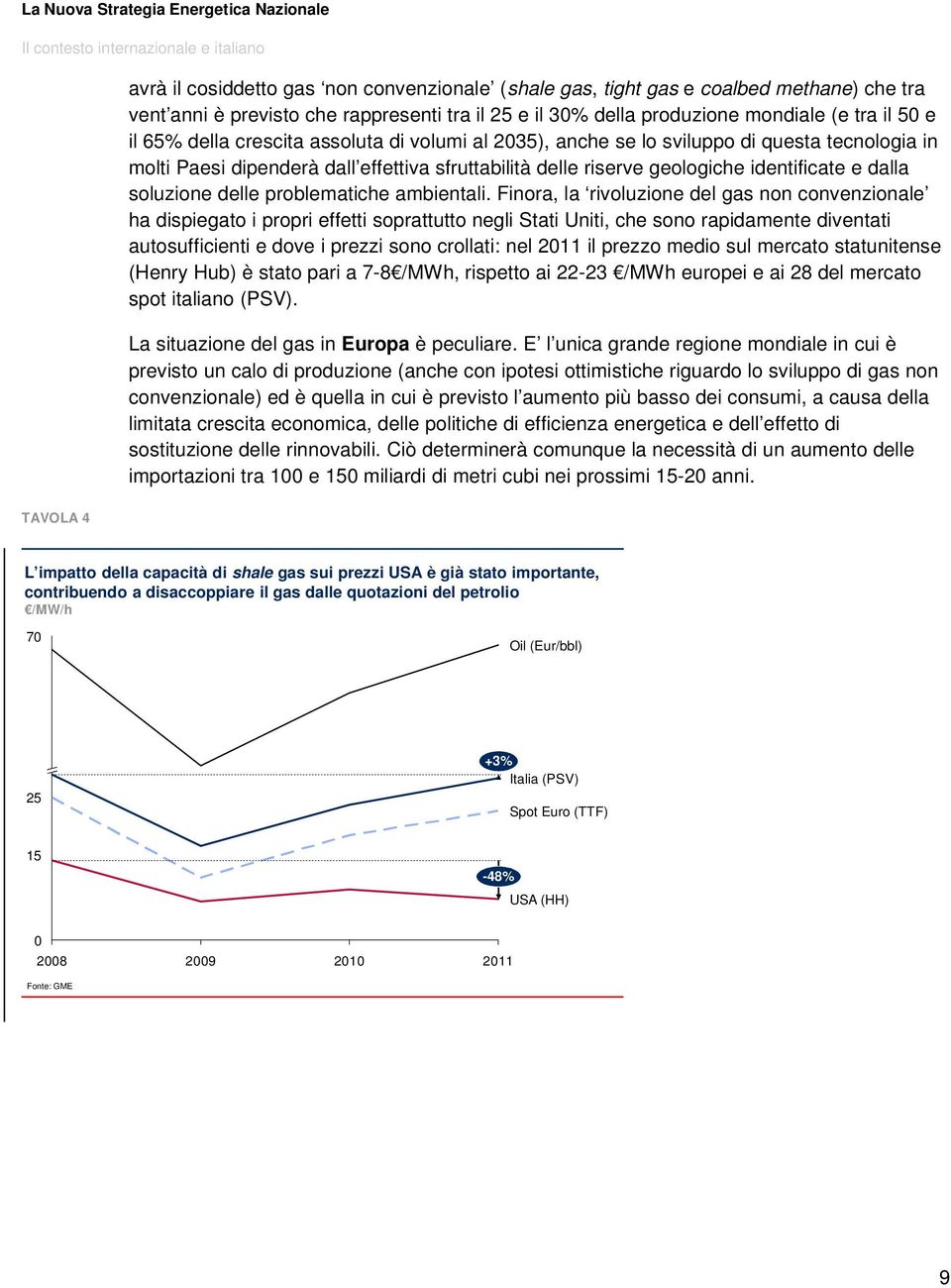 riserve gelgiche identificate e dalla sluzine delle prblematiche ambientali.