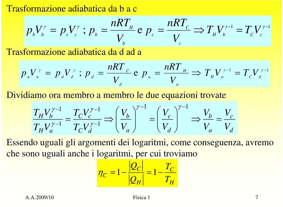 ue equzioni trovte Esseno uguli gli rgomenti ei logritmi,