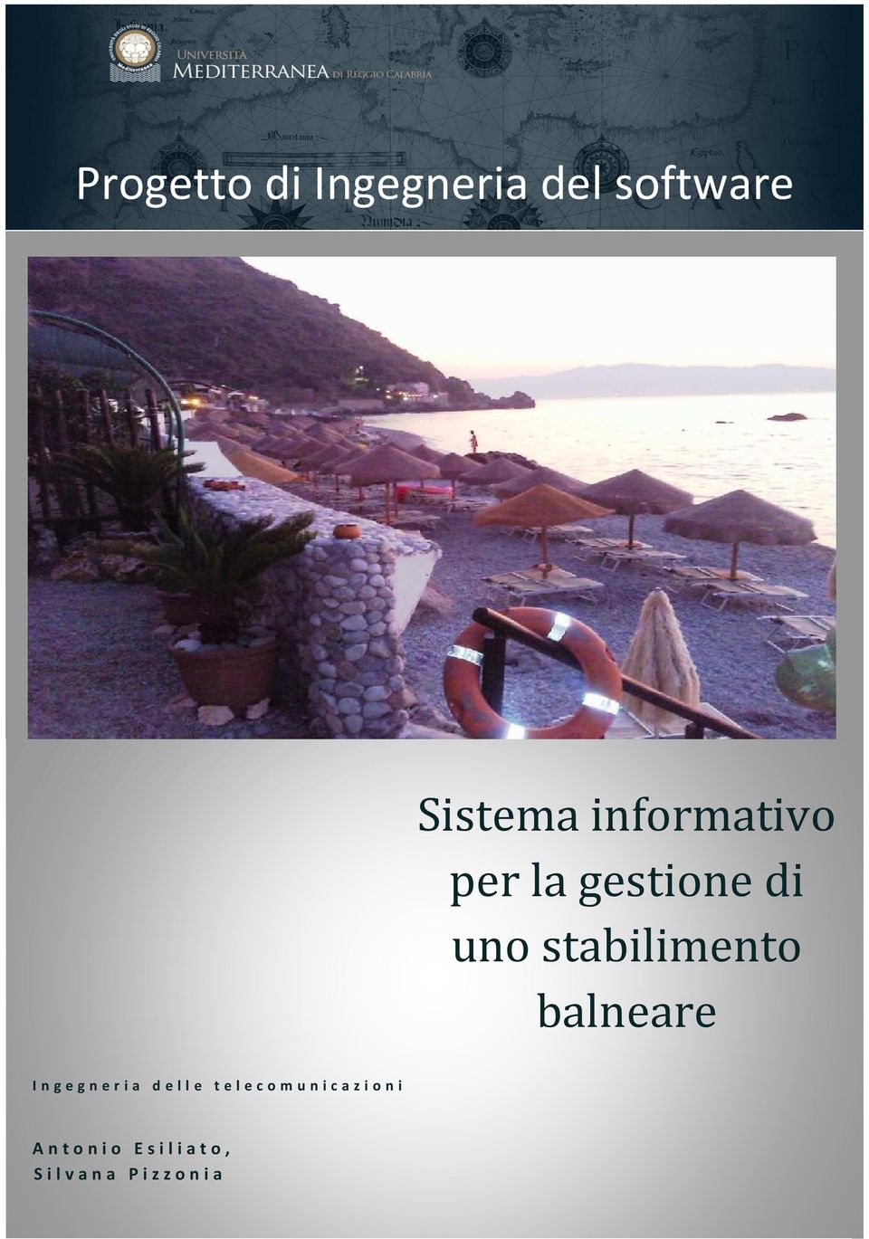 stabilimento balneare Ingegneria delle