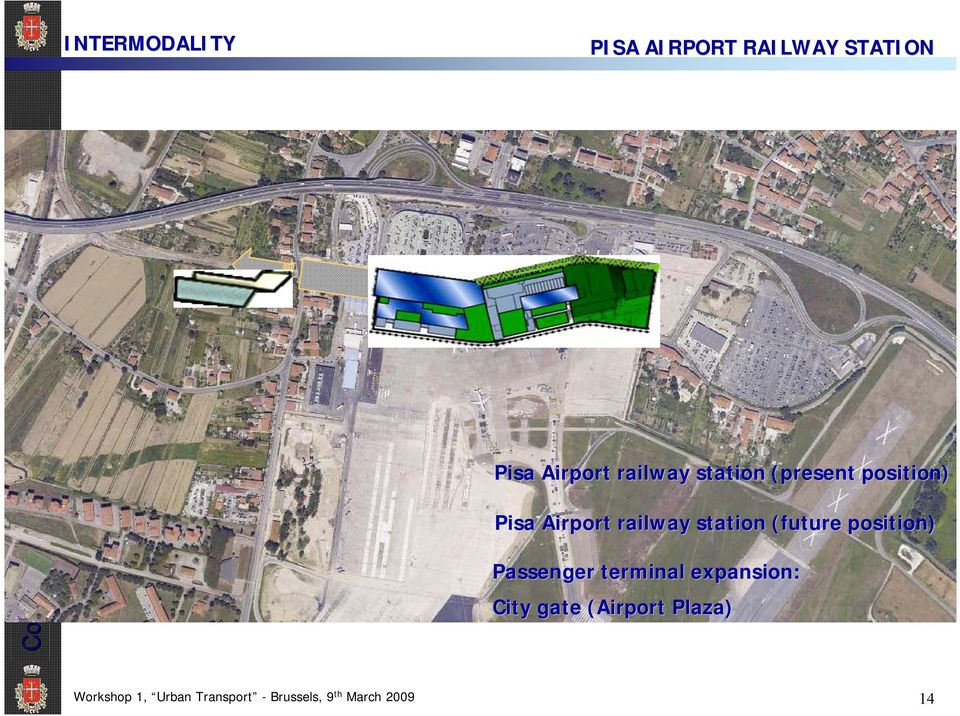 (future position) Passenger terminal expansion: City gate
