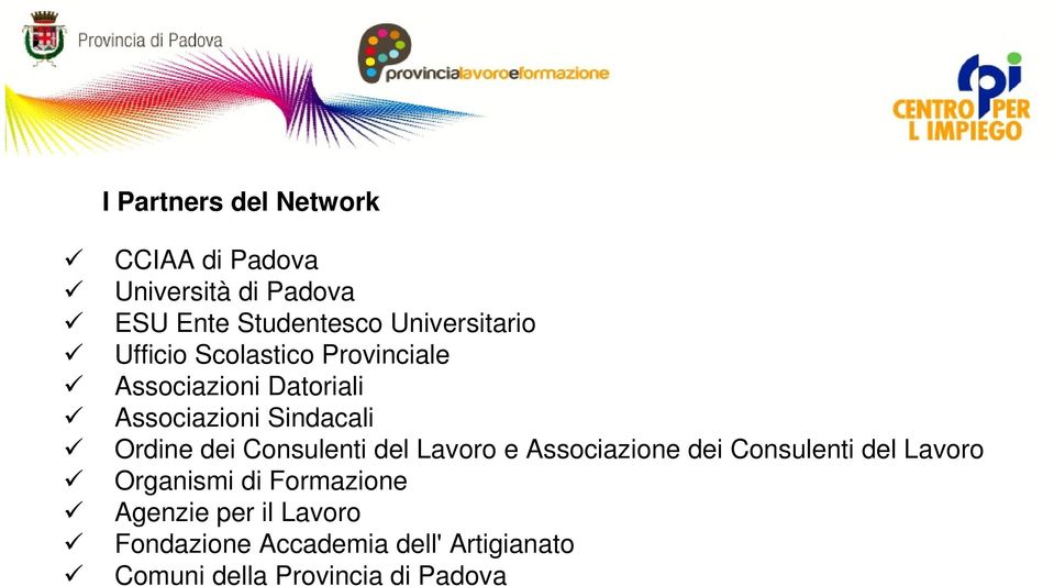 Ordine dei Consulenti del Lavoro e Associazione dei Consulenti del Lavoro Organismi di