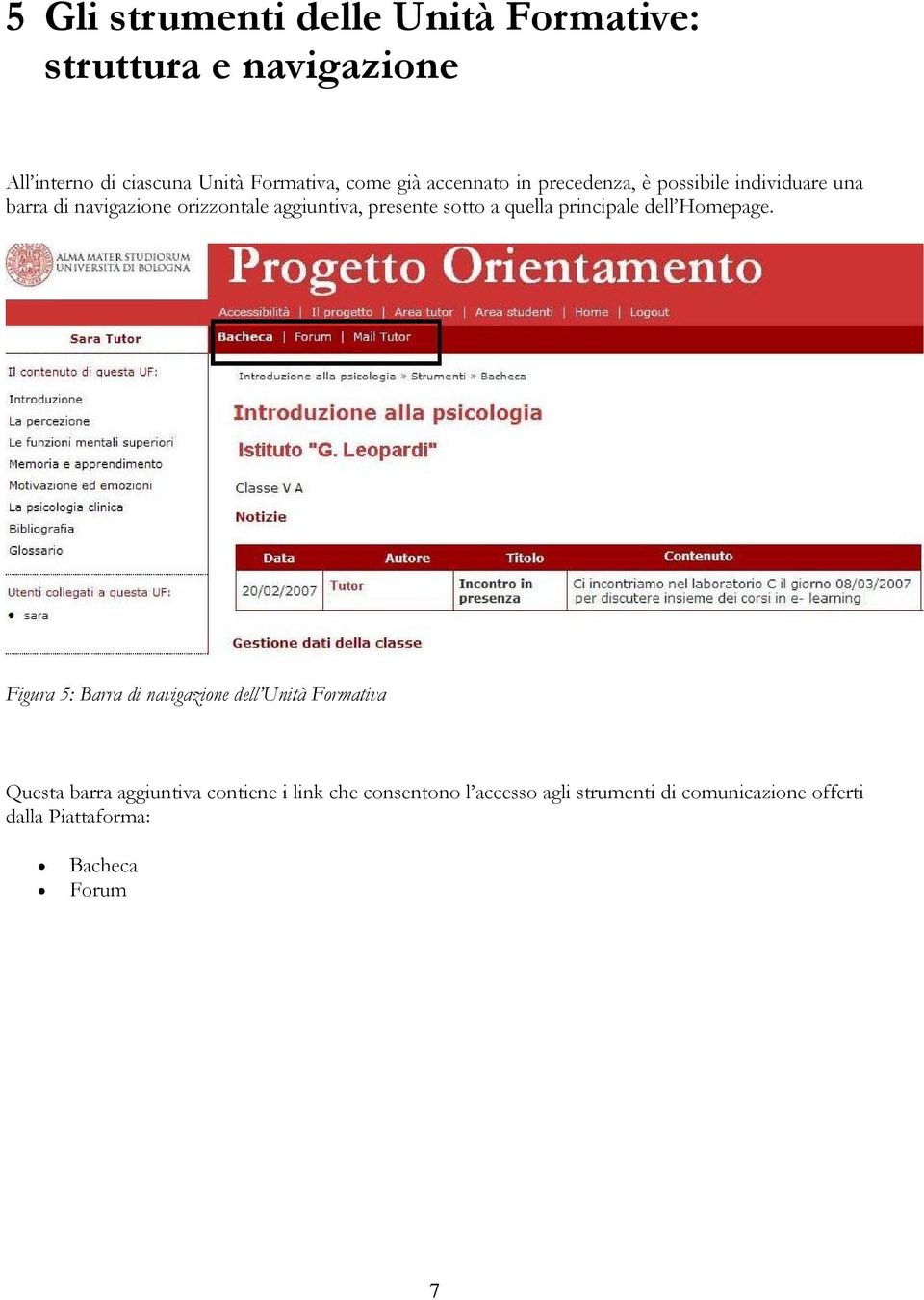 a quella principale dell Homepage.