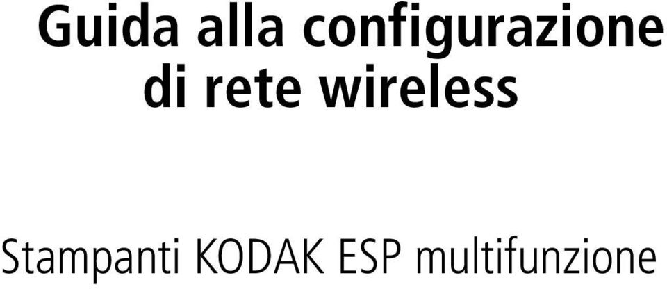 rete wireless