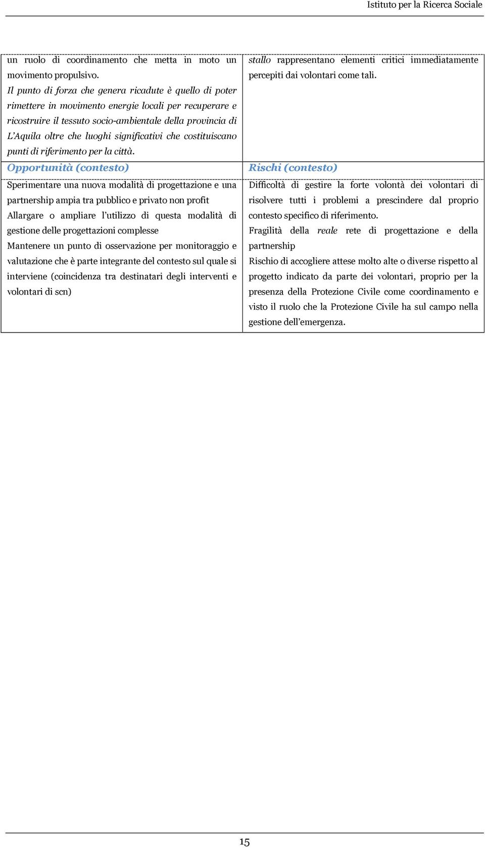 significativi che costituiscano punti di riferimento per la città.