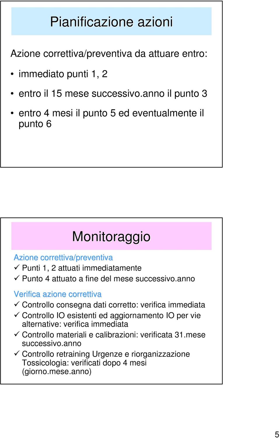 del mese successivo.