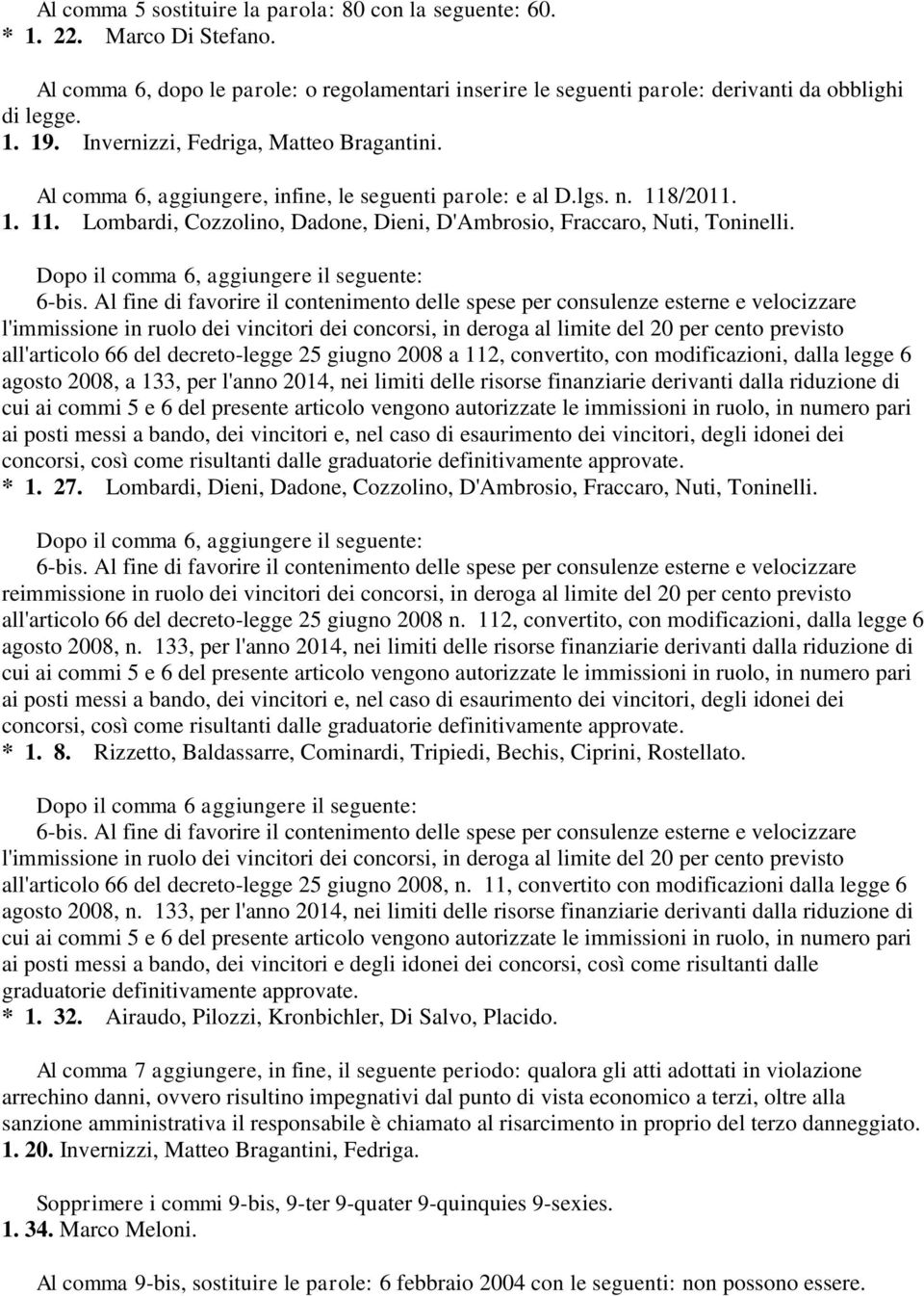 Dopo il comma 6, aggiungere il seguente: 6-bis.