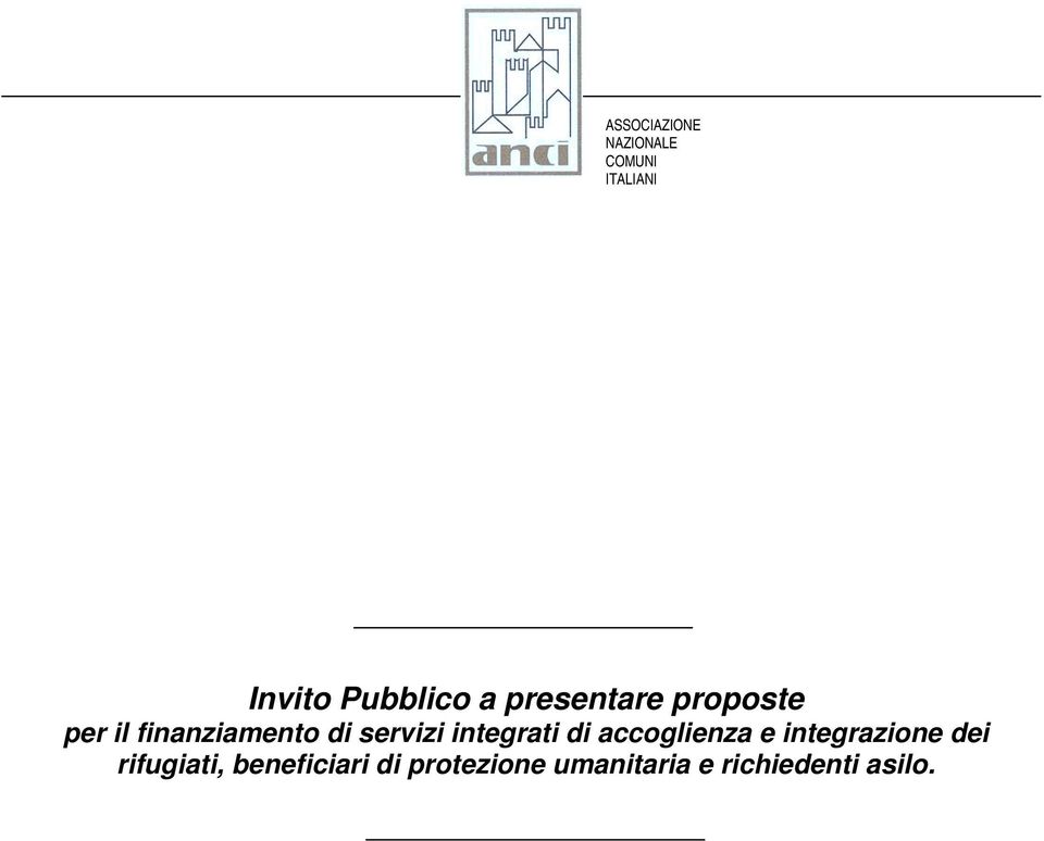 integrati di accoglienza e integrazione dei rifugiati,