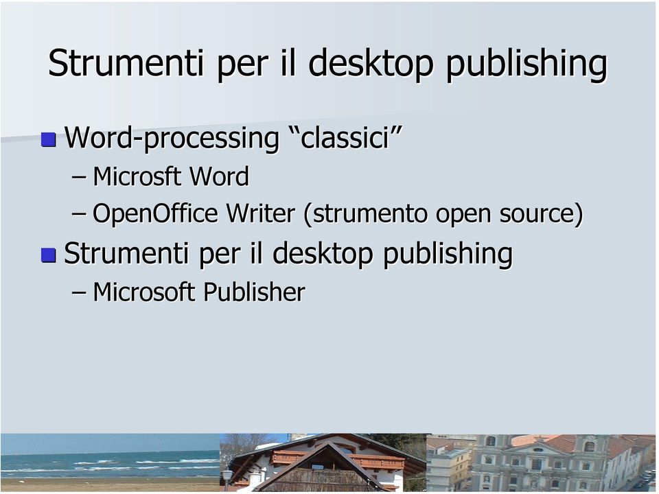 OpenOffice Writer (strumento open source) 