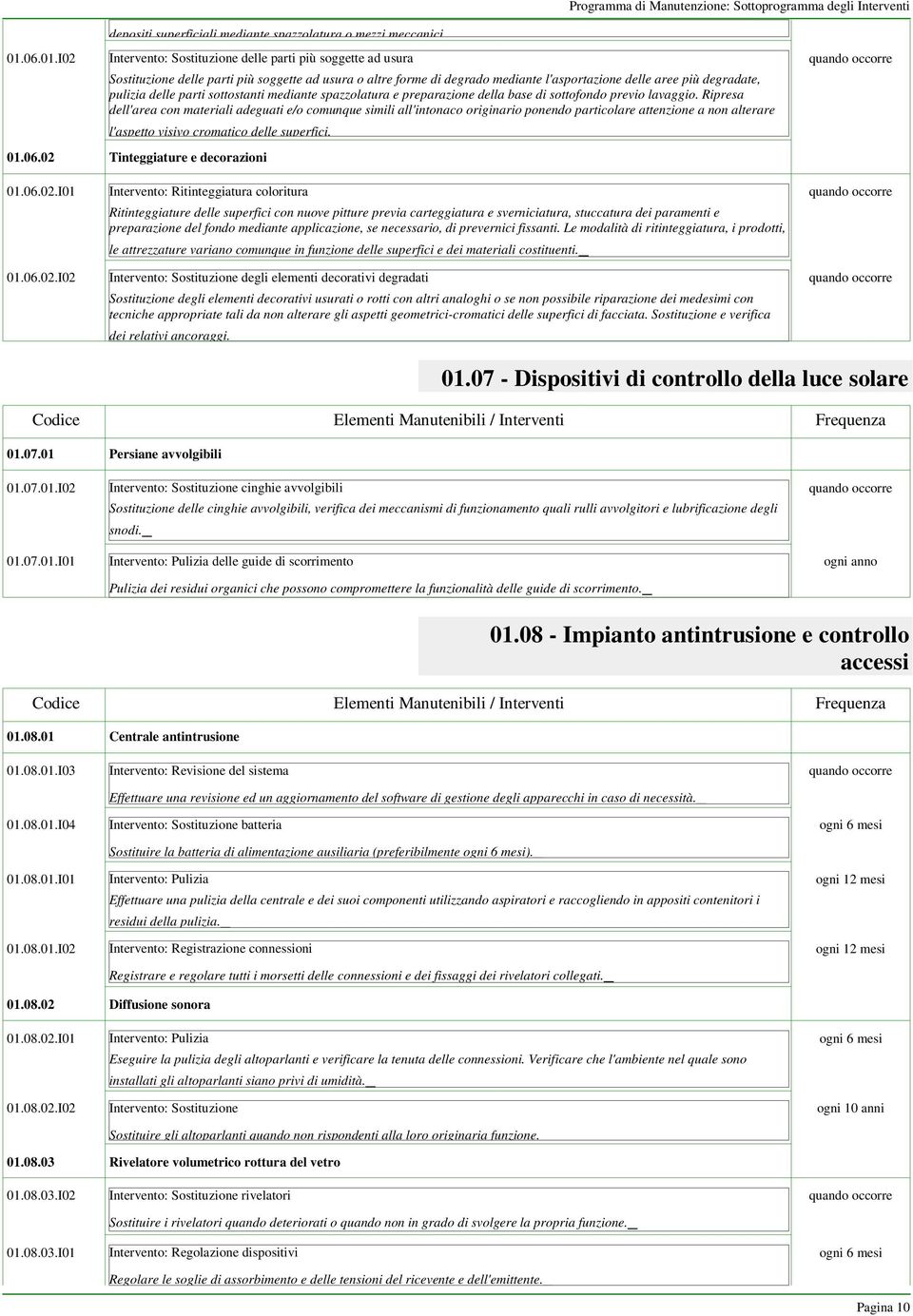 mediante l'asportazione delle aree più degradate, pulizia delle parti sottostanti mediante spazzolatura e preparazione della base di sottofondo previo lavaggio.