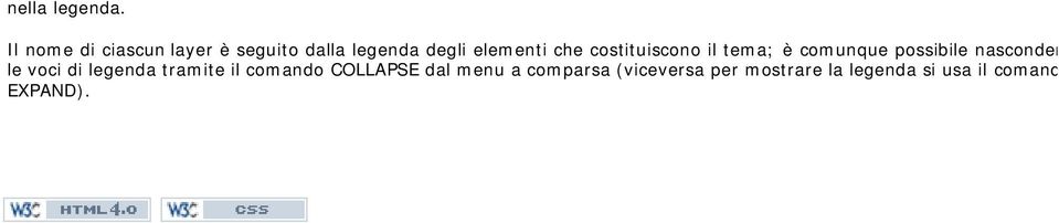 che costituiscono il tema; è comunque possibile nascondere le voci