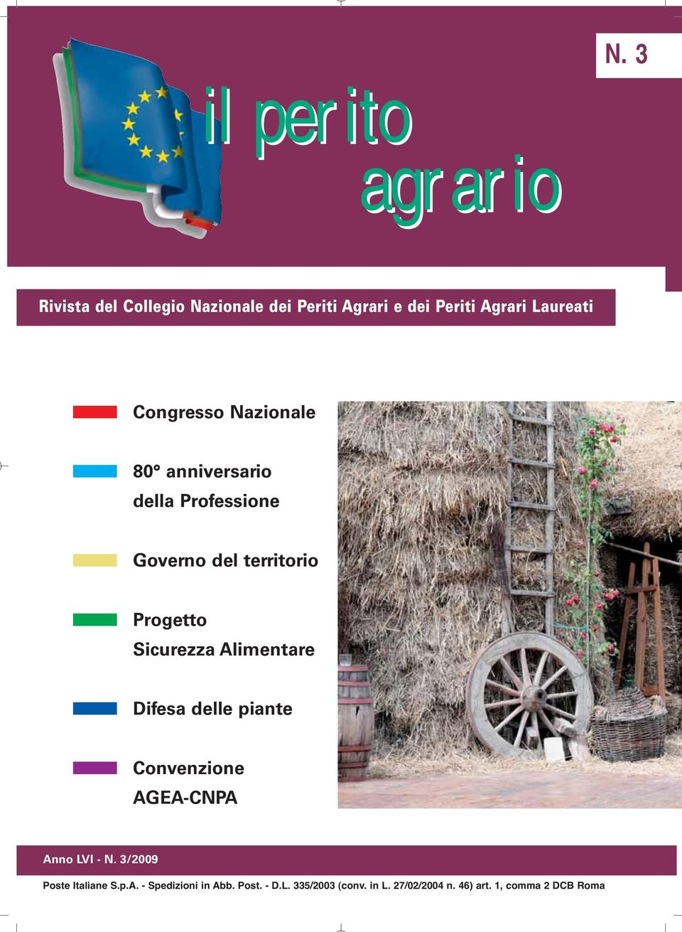 Nazionale 80 anniversario della Professione Governo del territorio Progetto Sicurezza Alimentare