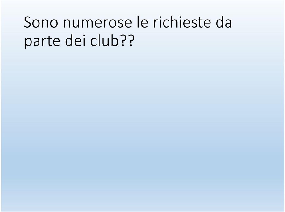 richieste