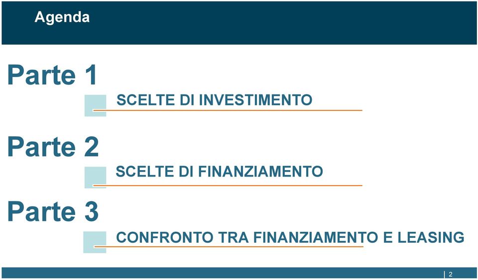 FINANZIAMENTO Parte 3