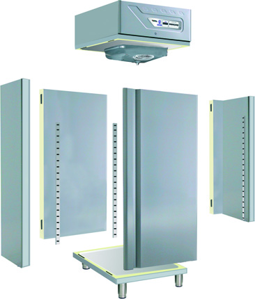 .1 l Armadi frigoriferi componibili GN 2/1 Armadi frigoriferi_congelatori Armadio 00-1.400-2.100. Profondità 80 cm componibile, Controllo elettronico. Ventilato. Sbrinamento automatico.