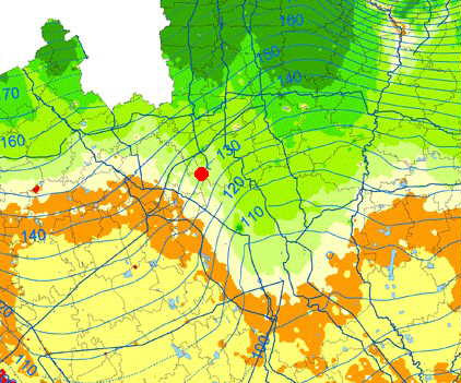 L unità ghiaioso-sabbioso che costituisce il primo acquifero risulta contraddistinto da una elevata conducibilità idraulica dell ordine di 10-3 10-4 m/s, una trasmissività superiore a 10-2 m 2 /s con