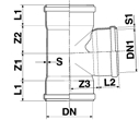 Derivazione 87 30 F/F - Tee 87 30 T/ Abzweige 87 30 M/M - Derivación 87 30 H/H Embranchement 87 30 F/F - T-tuk 87 30 3 x mof 1 1 Z1 Z2 Z3 Codice / Code 110 110 3.2 3.