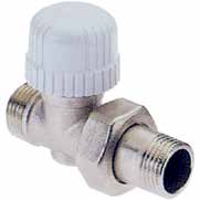 VTR4 Valvola termostatizzabile, attacco ad angolo per tubo multistrato Angled thermostatic valve for multilayer pipes 53.04.