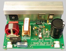 Misure sull applicazione il terreno di gioco Il confronto viene eseguito su una scheda demoboard PFC: AC Line Voltage Range 90 260 V AC AC Line Frequency 50 Hz Converter Switching