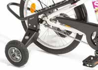 3.3 Pneumatici e tubi I pneumatici del triciclo devono disporre sempre di una sufficiente pressione dell'aria, altrimenti possono perforarsi, i cerchi possono subire dei danni oppure il comportamento