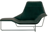 Mobili per sedersi Mobili per sedersi 920 Genni Design Gabriele Mucchi, 1935 Chaise longue. Struttura in acciaio cromato. Molleggio su spirali di acciaio. Seduta regolabile su due posizioni.