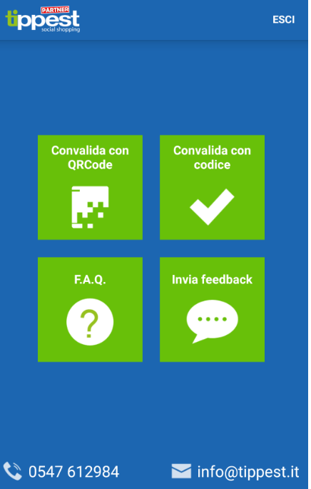Buoni Spesa PiazzaBM Con l applicazione Tippest Partner è sufficiente cliccare su