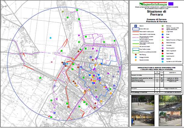 59 le stazioni selezionate per maggiore frequentazione per disegnare lo scenario attuale dei servizi e della rete di infrastrutture che facilitano l intermodalità treno-bici nell ambito del raggio di