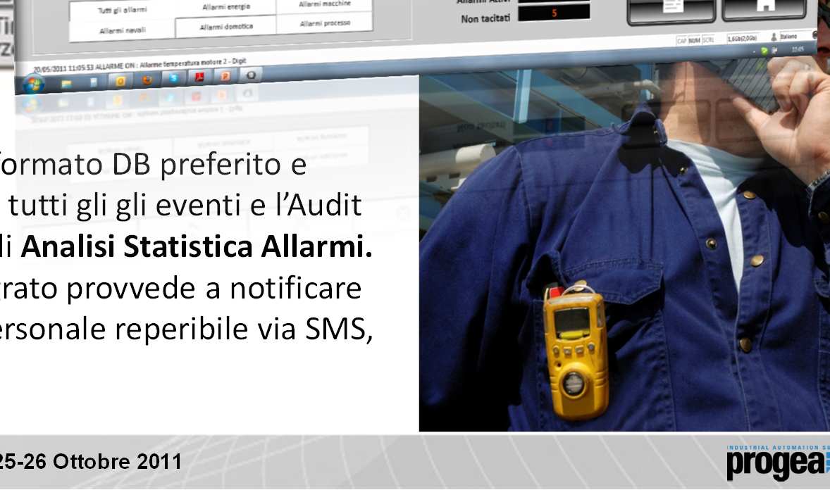 Gestione Allarmi Potente Gestione Fare allarmi clic totalmente per modificare stili del testo dello configurabile: Supporto ISA S18 ACK e/o RST Secondo Commenti e Help livello Aree Allarmi Templates