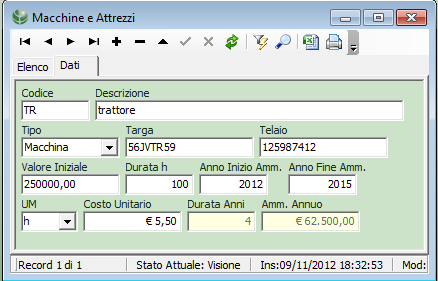 5.6. Gli Imballi L inserimento degli imballi in Gtp.start consente di gestire l anagrafica degli imballaggi in cui verrà collocato il prodotto in fase di raccolta (cassa, bins, cassone, ecc ).