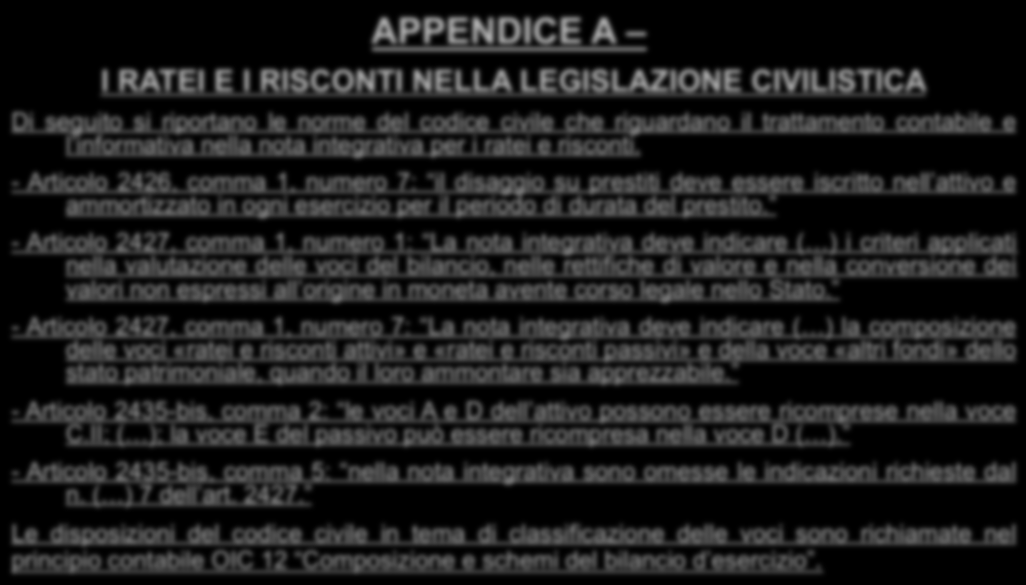 Principi contabili italiani Doc. n.
