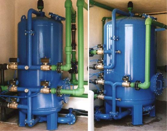 Sistemi di filtrazione standard - Standard filtration systems Caratteristiche Generali Filtri standard per la filtrazione di acque superficiali o sotterranee ad uso potabile.